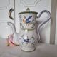 French earthenware coffee or teapot from Martres Tolosane, “Mou” model