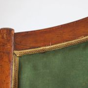 Tabouret et chaise de prière transformables victoriens pour prie-Dieu