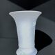 KAISER vase in biscuit porcelain with botanical relief, 1960s