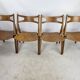 4 Sawbuck chairs from Hans Wegner model CH29