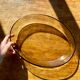 Large 70's smoked glass oven dish