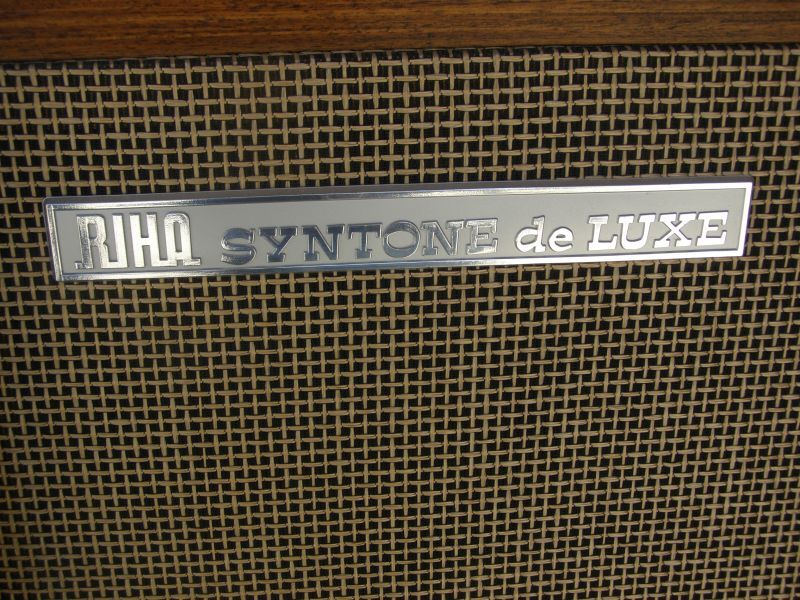 Electronic organ riha "syntone de luxe"