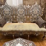 Oriental salon in marquetry