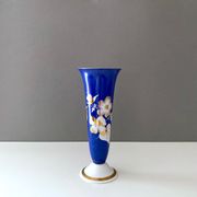 Art Deco Porcelain Vase Königszelt with Gold Decoration, Hand Painted