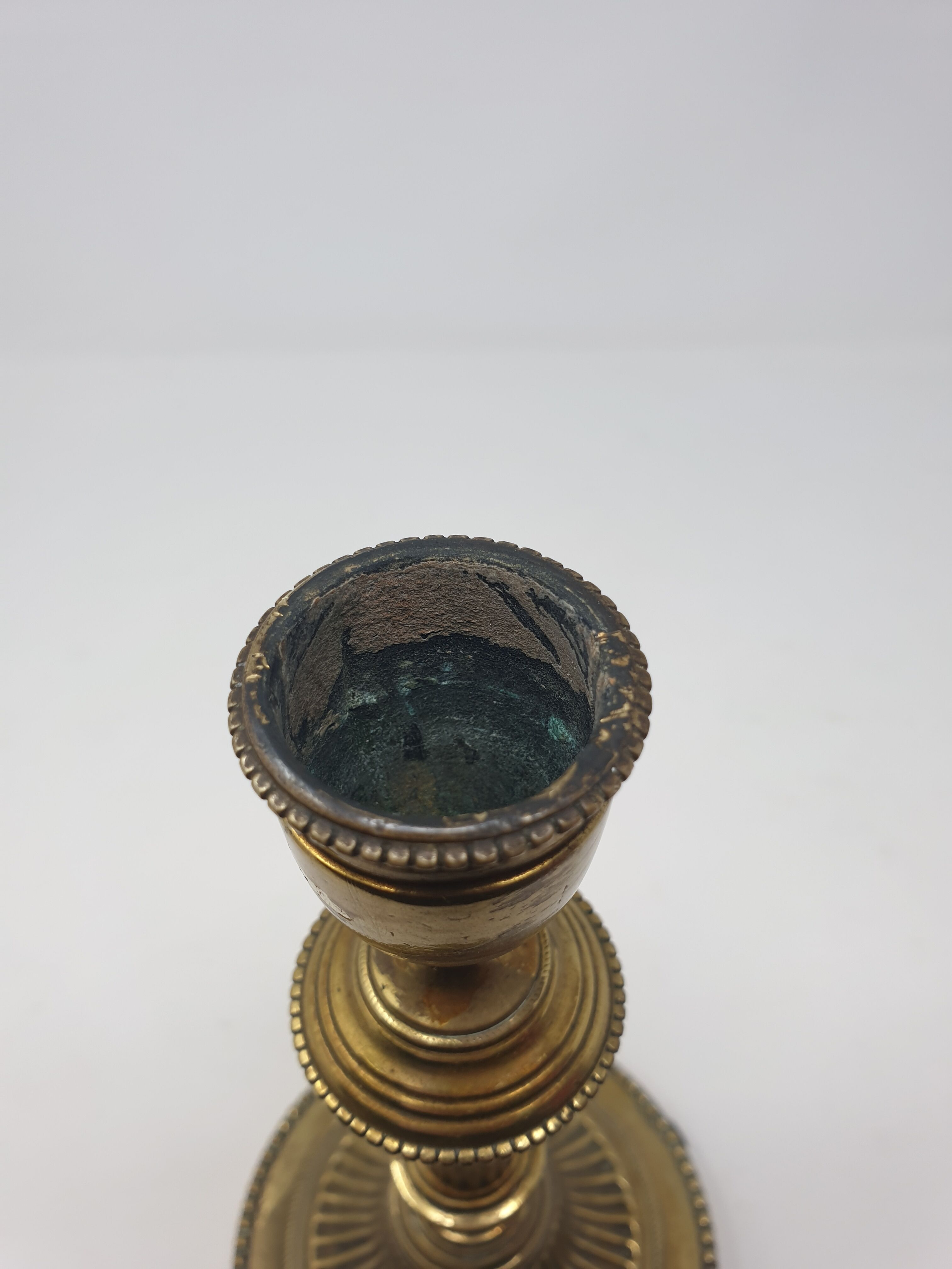 Brass candlestick