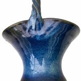 Basket pot cover, Vintage ceramic