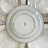 6 Tulowice speckled stoneware soup plates