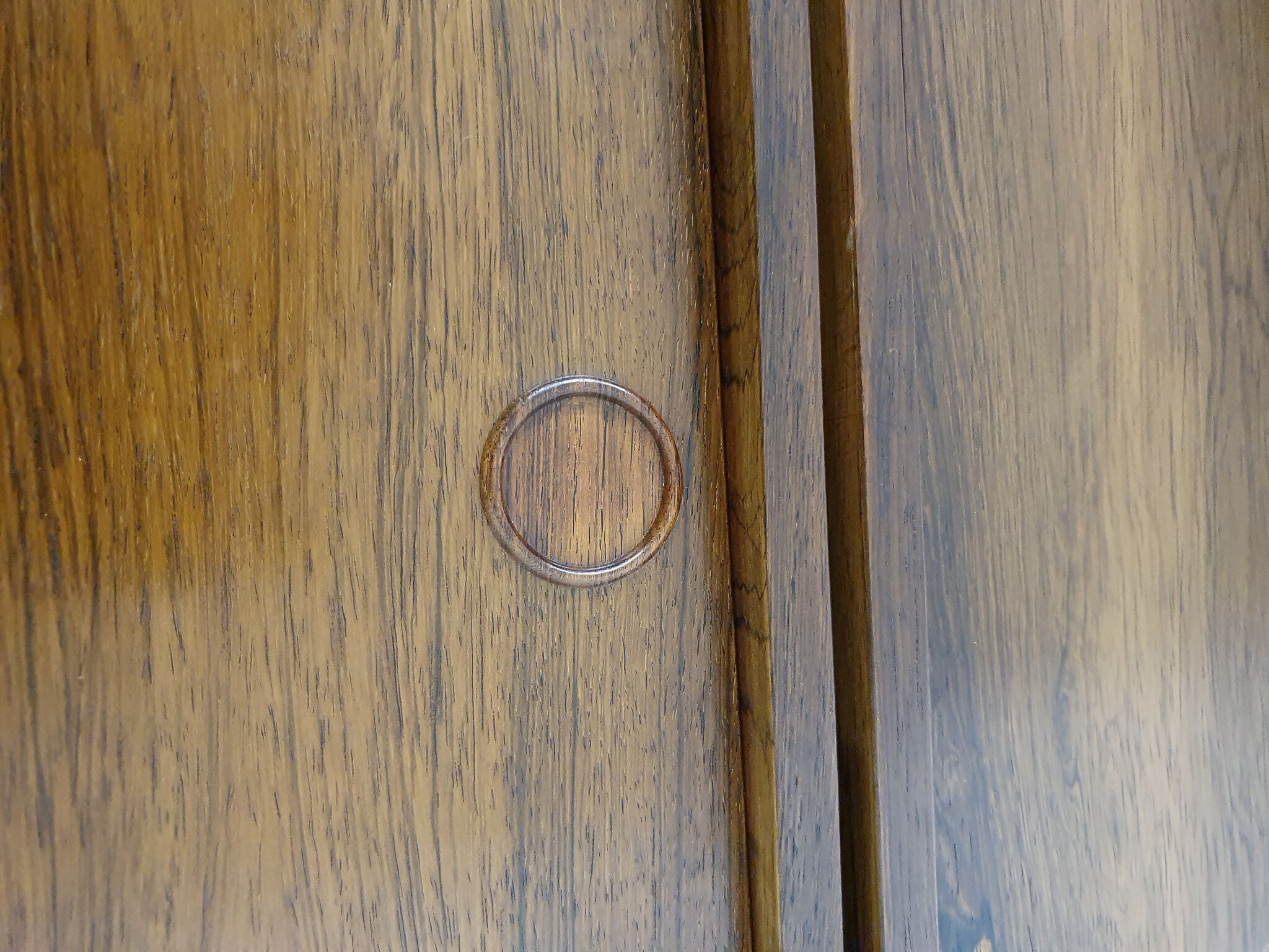 Bibliothèque murale en palissandre par Kai Kristiansen pour Feldballes Mobelfabrik, Danemark années 1950