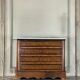 Miniature chest of drawers in mahogany veneer, 19th century