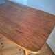 Vintage coffee table, ceramic tiles, antique furniture