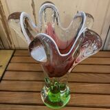 Vase en verre de bohème de Joseph Hospodska
