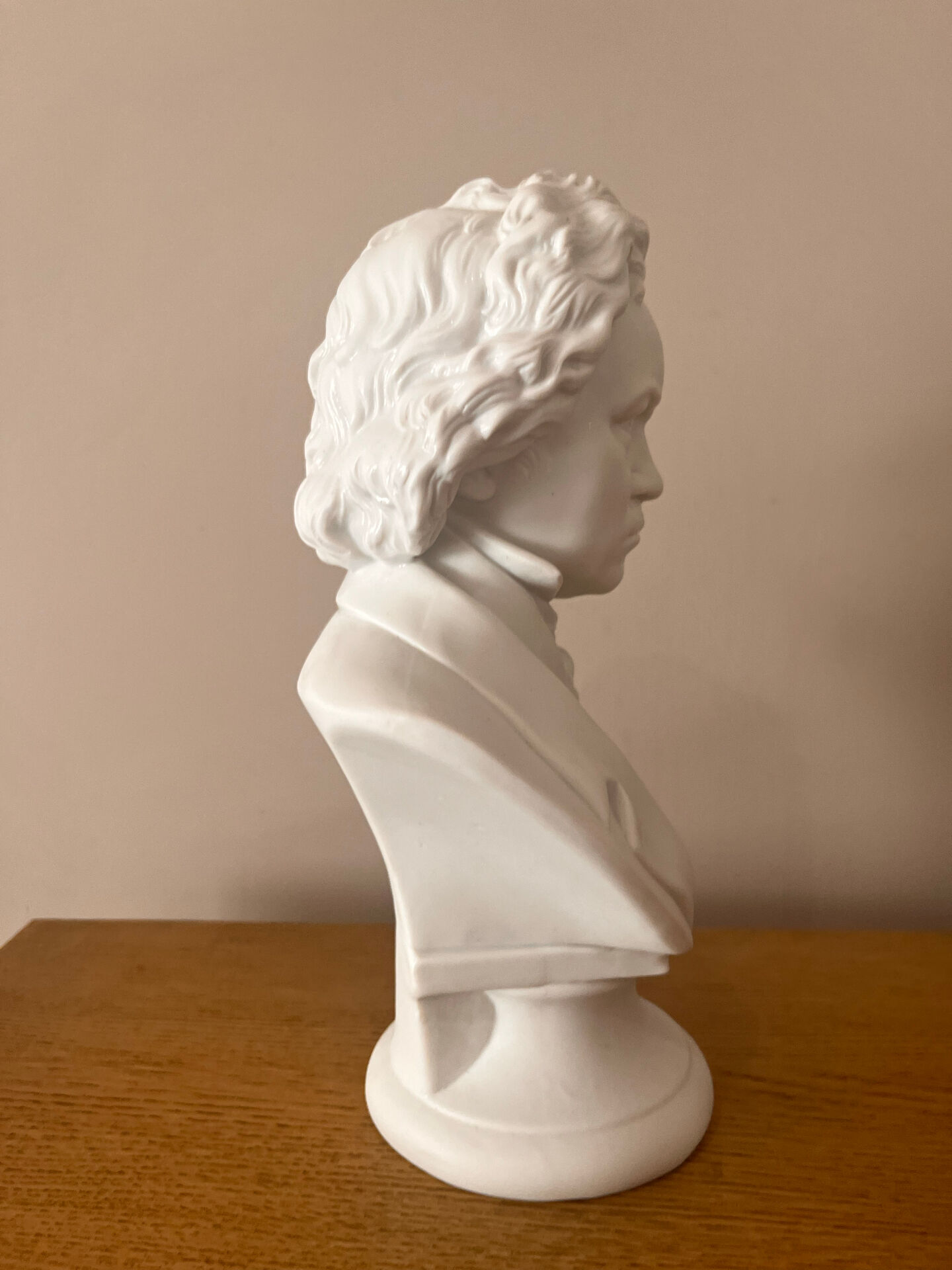 Beethoven bust in porcelain