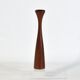Scandinavian candle holder diabolo teak 1960