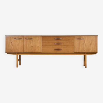 Midcentury 'Avalon' Teak Sideboard / Long John. Stylish Vintage Modern / Retro