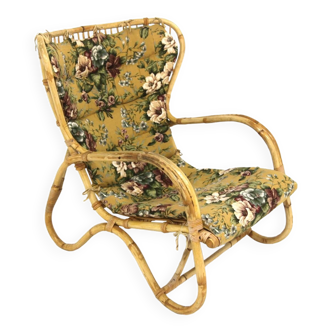 Fauteuil en rotin, Suède, 1960