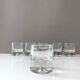 Vintage Glasses Whiskey, Bourbon, Mid Century Bar, design scandinave