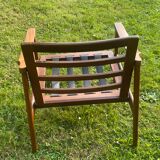 Scandinavian armchair, Teak frame without cushions