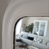 Louis Philippe off-white mirror 95 x 62 cm