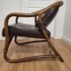 Vintage armchair in Manila style, Denmark, 1960s