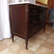 Chest of drawers mahogany Louis XVI 1970