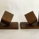 Paire de serres-livres Cubes