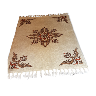 White carpet moroccan 175x230cm