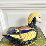 Vintage ceramic duck