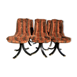 Set of 6 chairs year 1980