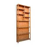 60s bamboo shelf library