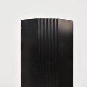 Black Metal Light Fixtures by Alessandro Mendini, Italy, 1980, by Alessandro Mendini and Ettore Sottsa