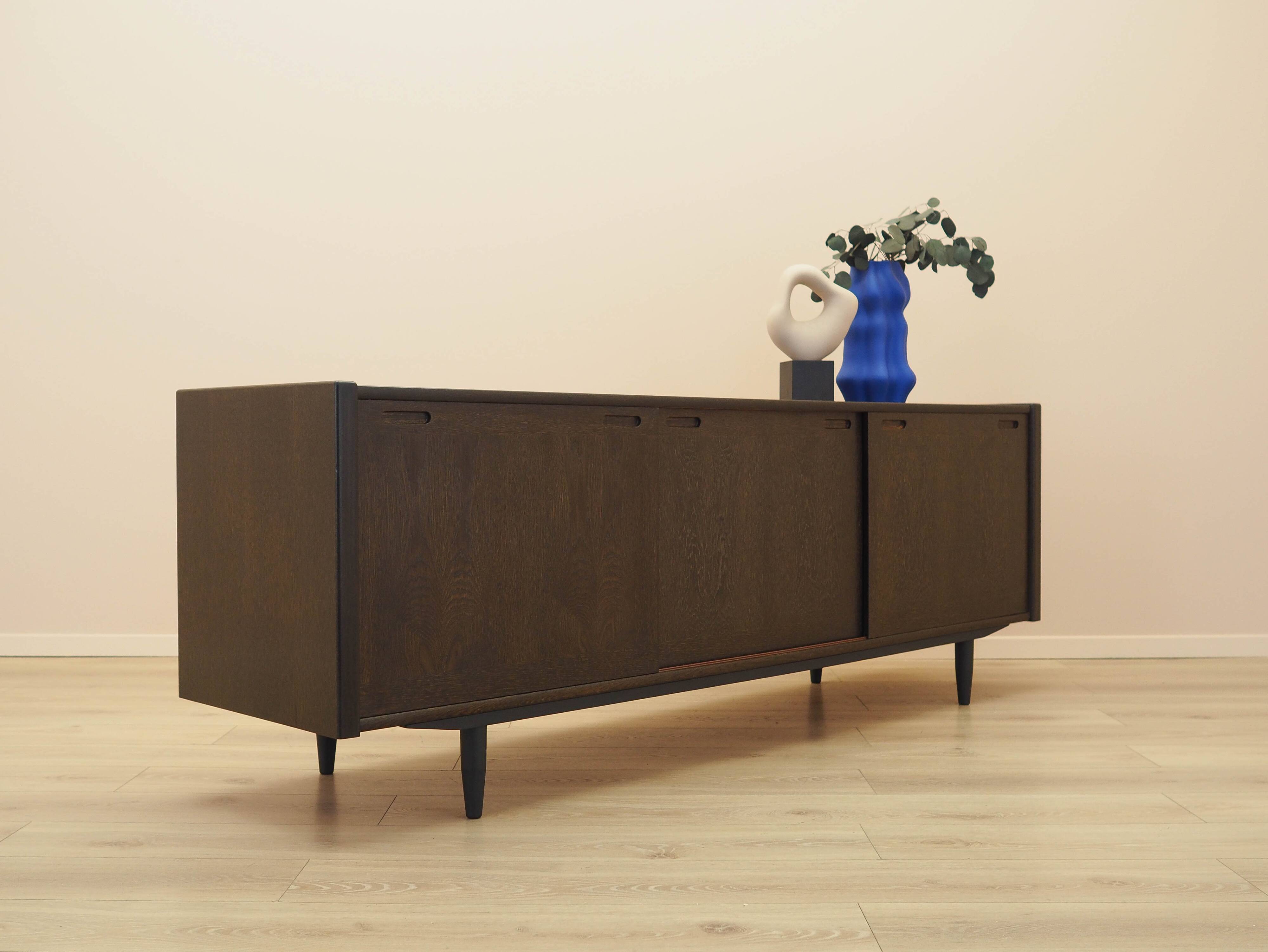 Oak sideboard, Danish design, 1970s, manufactured by Skovby Møbelfabrik