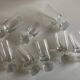 Set of 8 Scandinavian crystal tumbler glasses