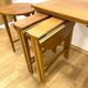 Vintage nesting tables by Paul Hundevad, Czech design, 1960s
