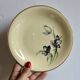Set of 8 vintage dessert plates, Tulipe by Céranord