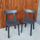 2 Chaises All Plastic Chair APC grise par Jasper Morrison pour Vitra,