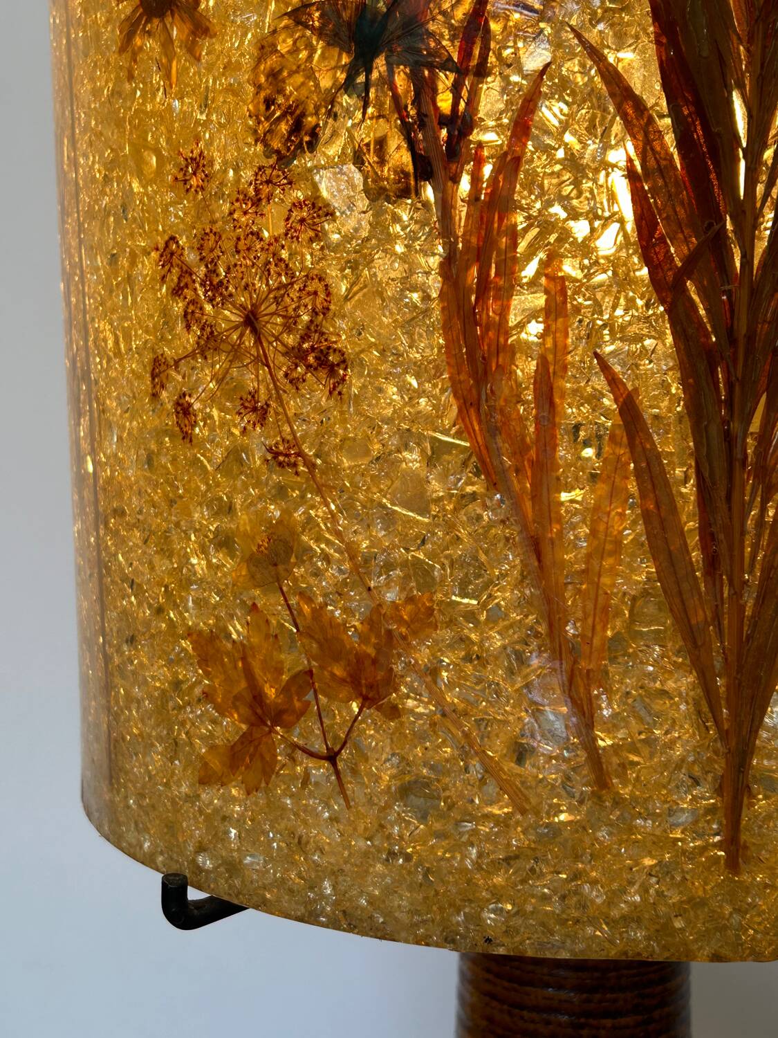 Large Accolay Ceramic and Resin Lamp