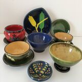 Glazed earthenware set