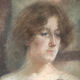 Tableau années 30 "La femme rousse"