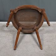 Small Office Armchair in Walnut, Louis XVI style – Late 19th century