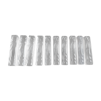 11 Knife holder Cristallerie Royale de Champagne