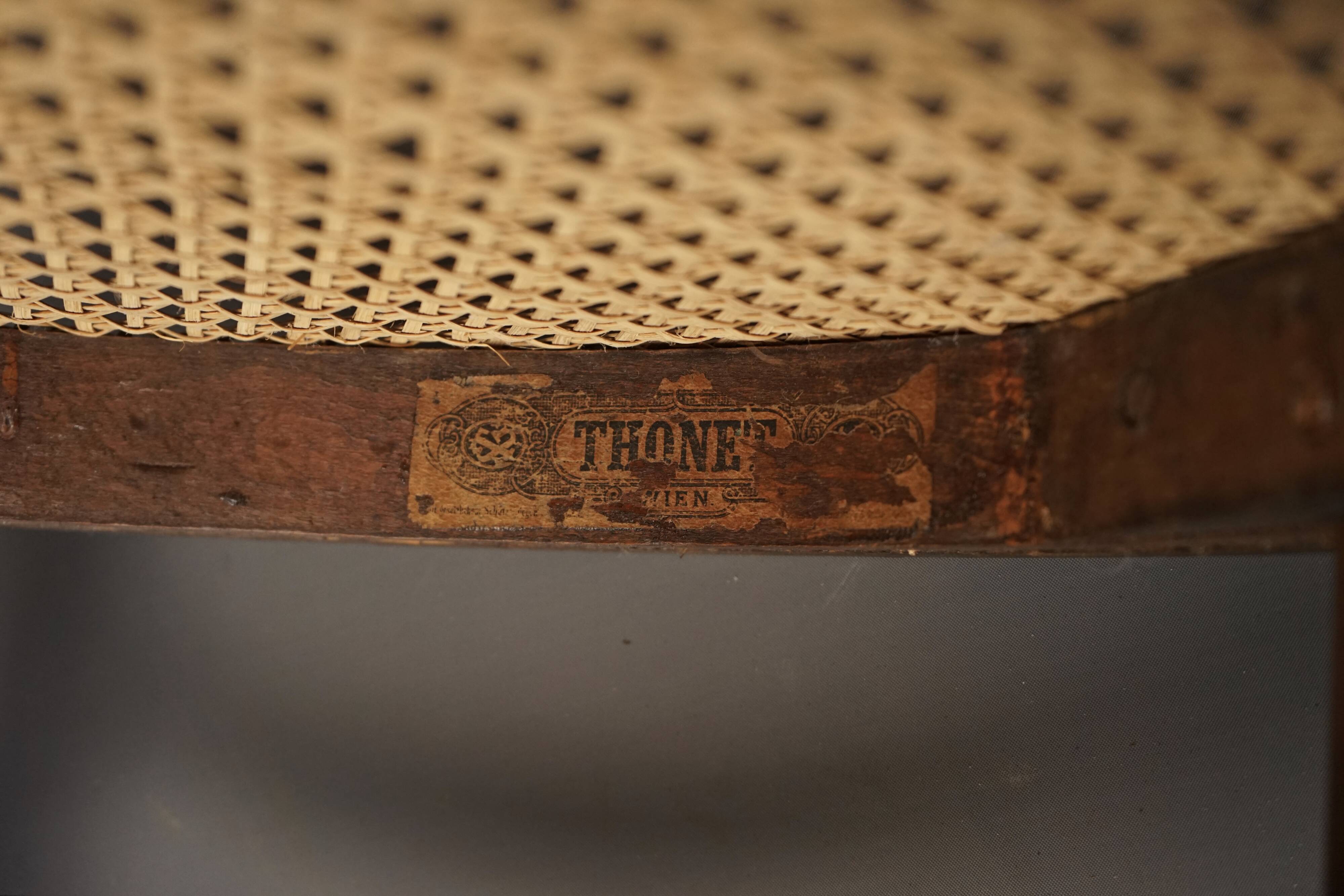 Chaise d'Appoint Boot-Jack de Gebrüder Thonet Vienna GMBH, années 1880