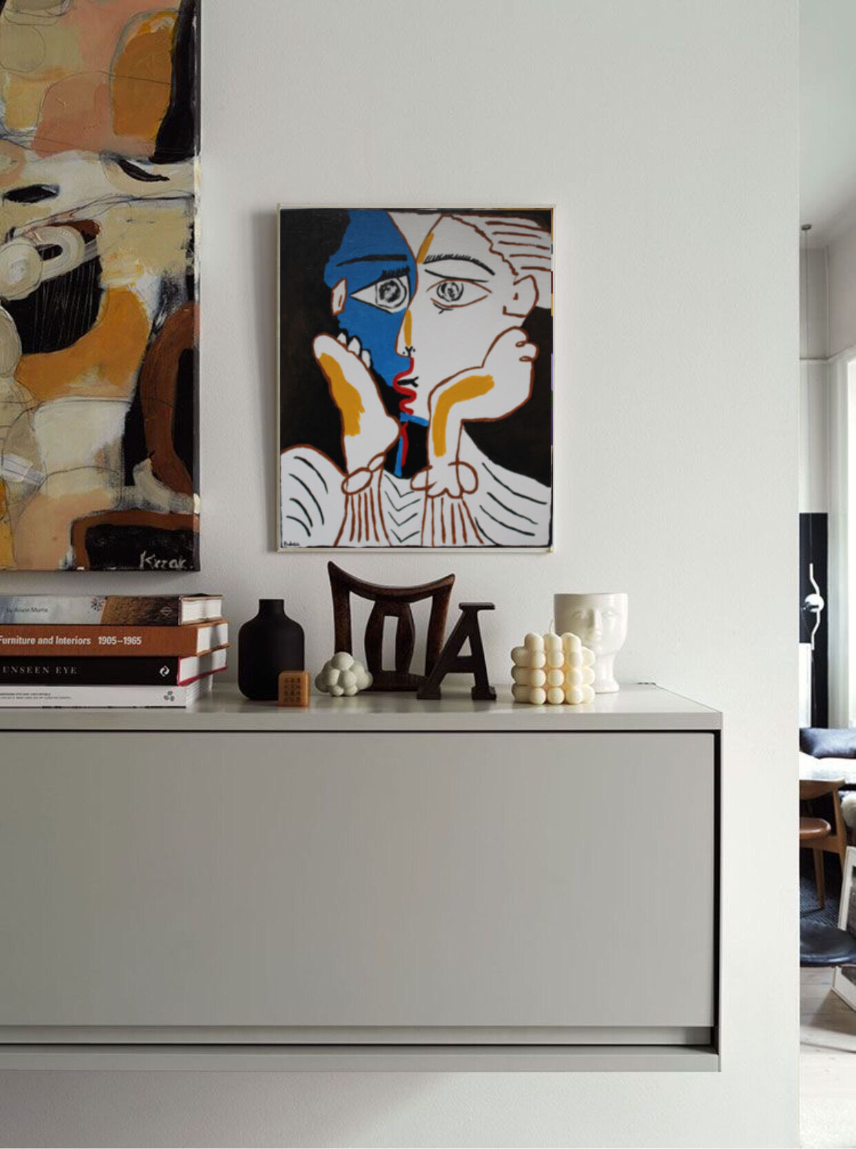 Reproduction of Picasso Les amants 60x50cm acrylic