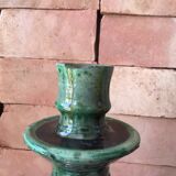 Tamegroute pottery candle holder