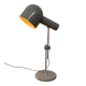 Mid-century grey adjustable table lamp by Napako, 1970s