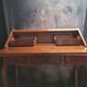 Wooden slope desk louis xv style