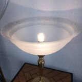 Lampe art-déco en laiton
