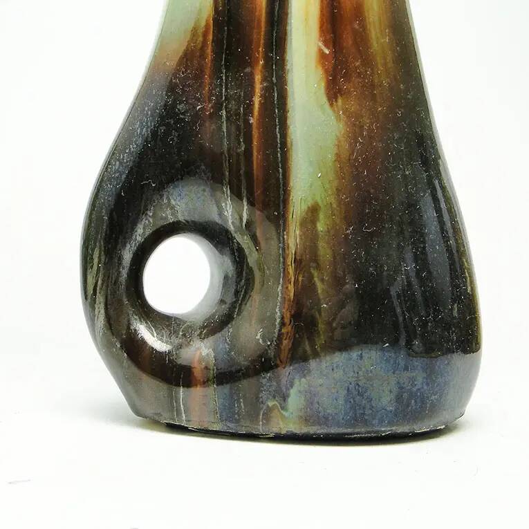 Vase, mid-century modern, ceramic, Poland, 1970s