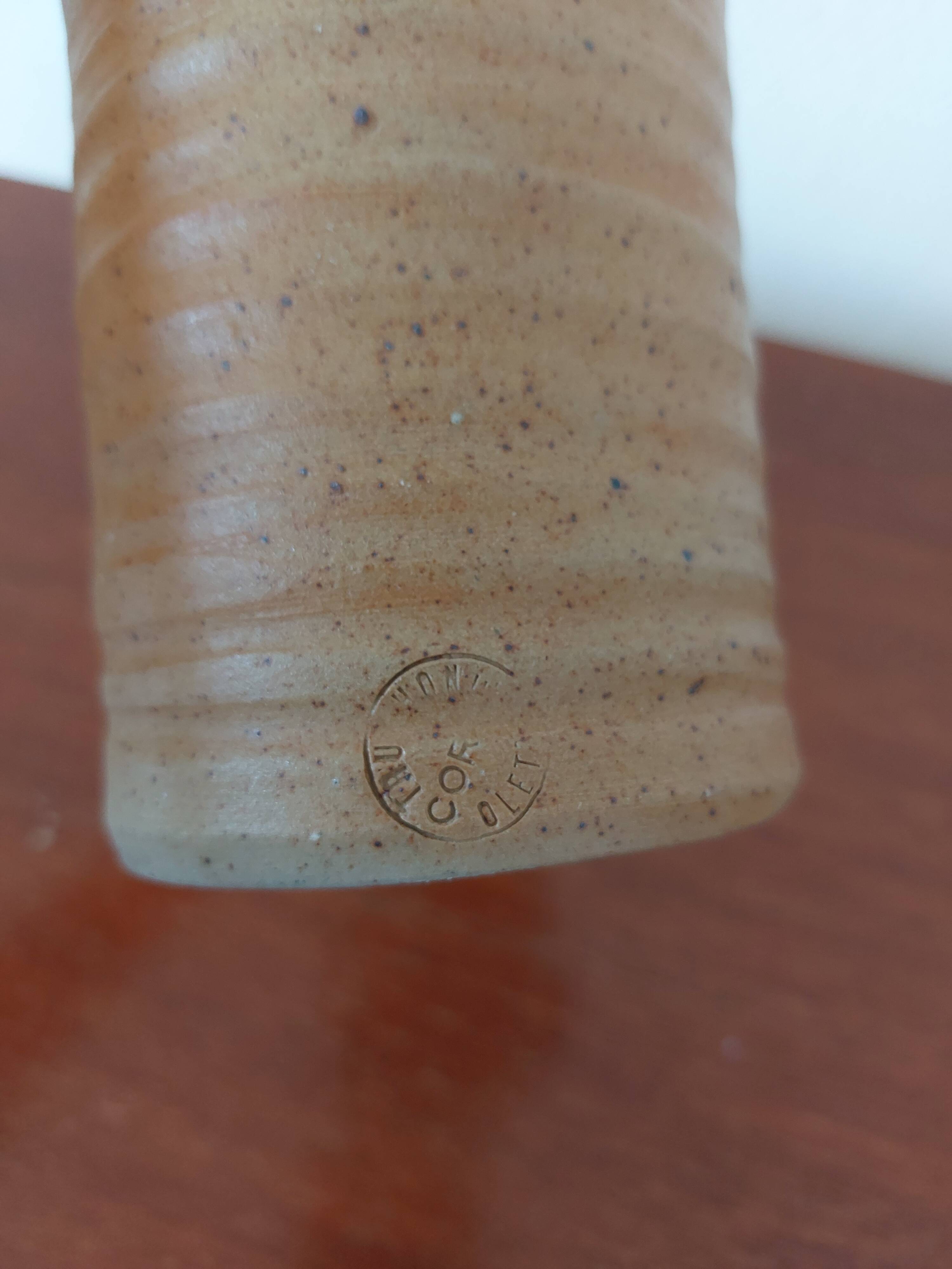 Vintage stoneware bottle