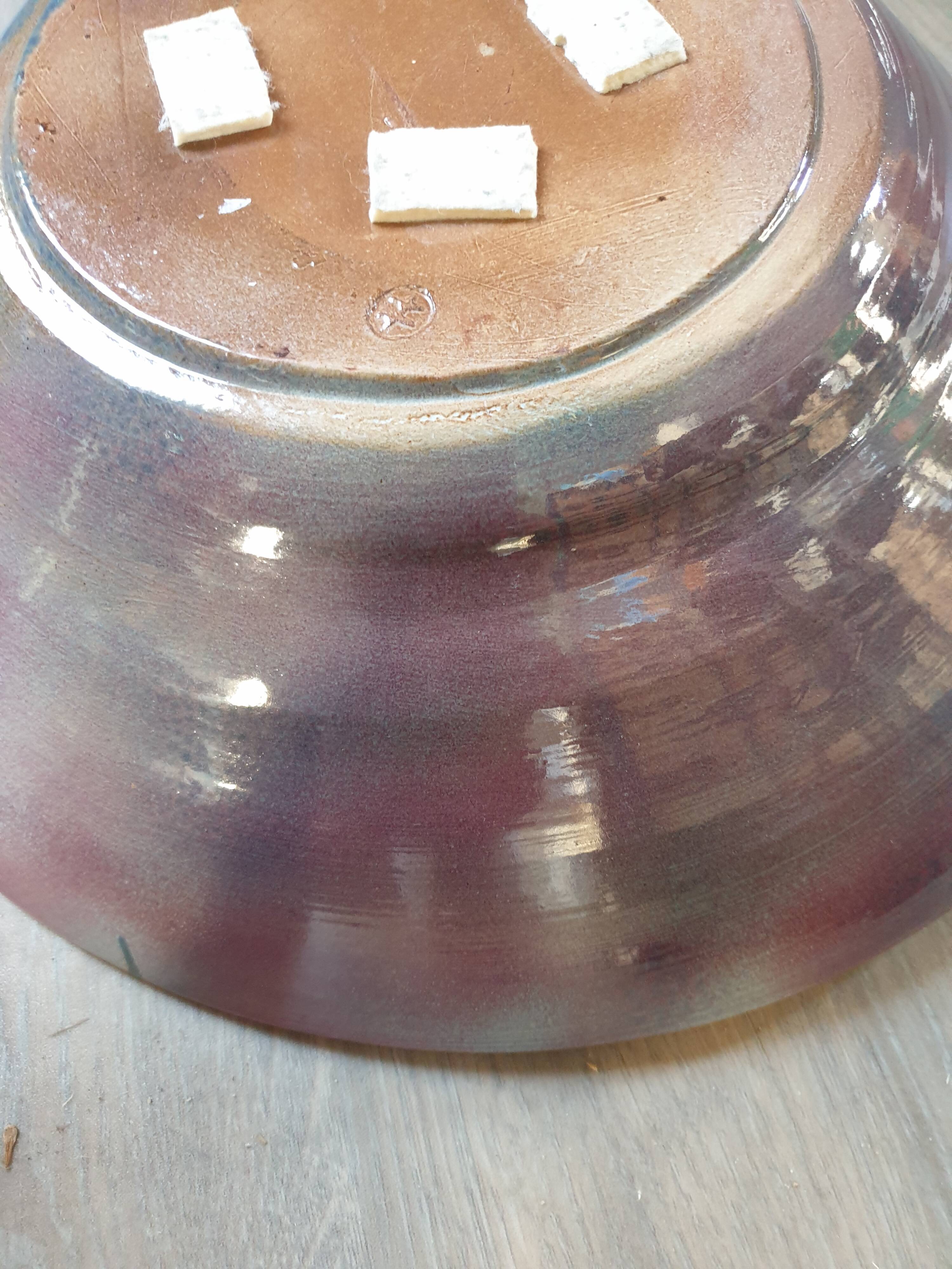 Purple dish