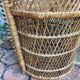 Vintage rattan armchair